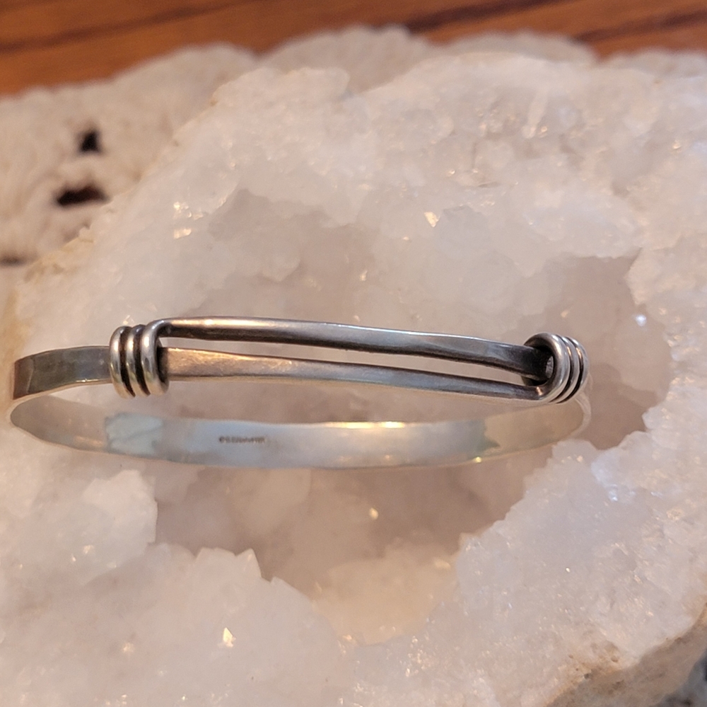 Heavy Designer Bracelet Sterling Silver